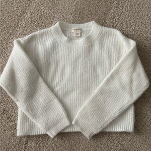 Crewcuts Girls Classic White Sweater